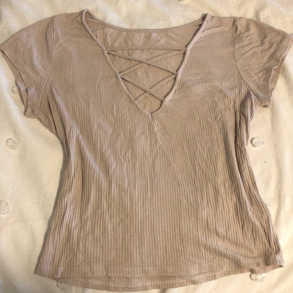 Criss cross top